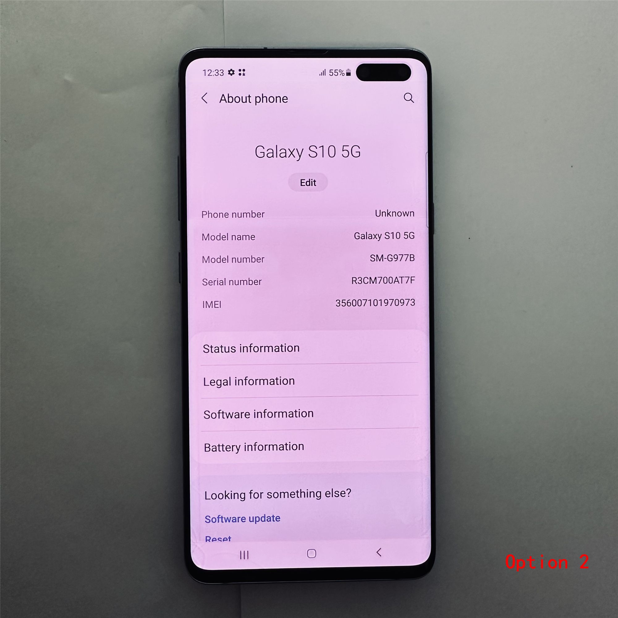 Refurbished Original Samsung Galaxy S10 5G Unlocked Smartphone 8GB+256GB/512G Cellphone 6.7 inch 16MP+10MP