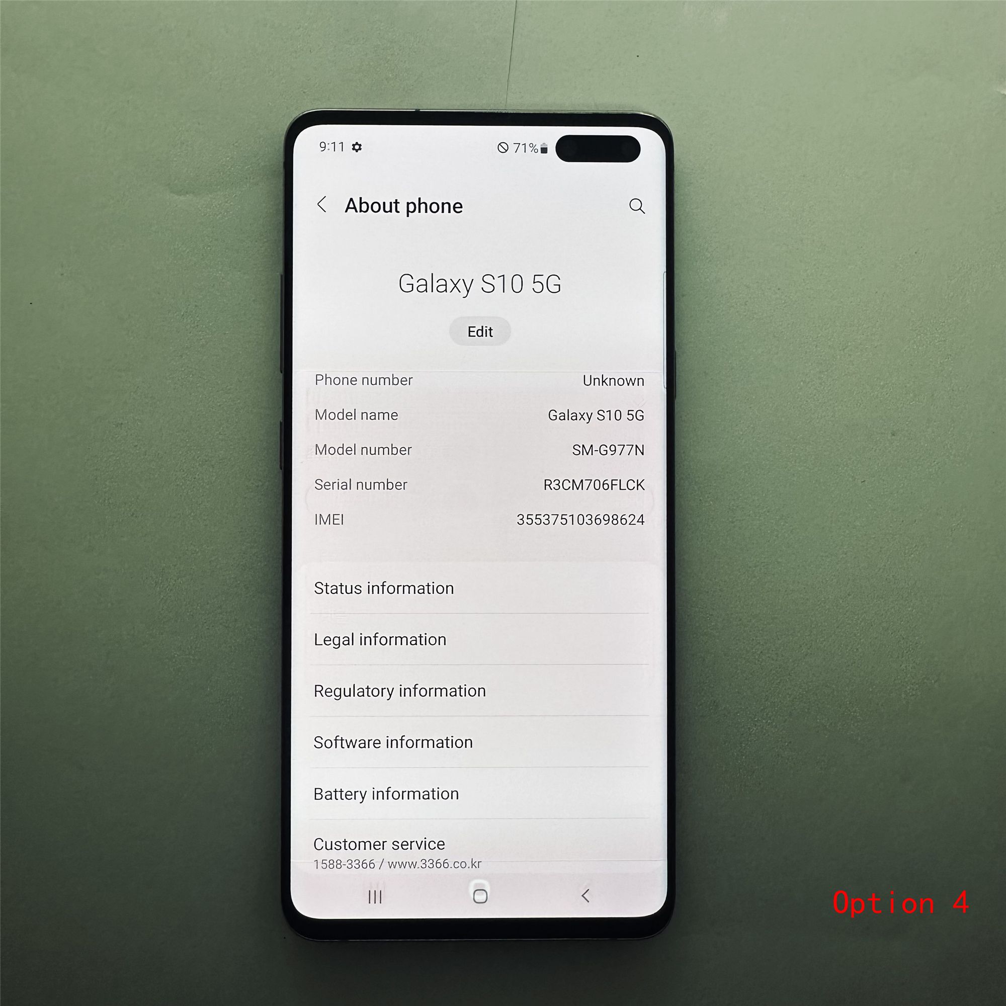 Refurbished Original Samsung Galaxy S10 5G Unlocked Smartphone 8GB+256GB/512G Cellphone 6.7 inch 16MP+10MP