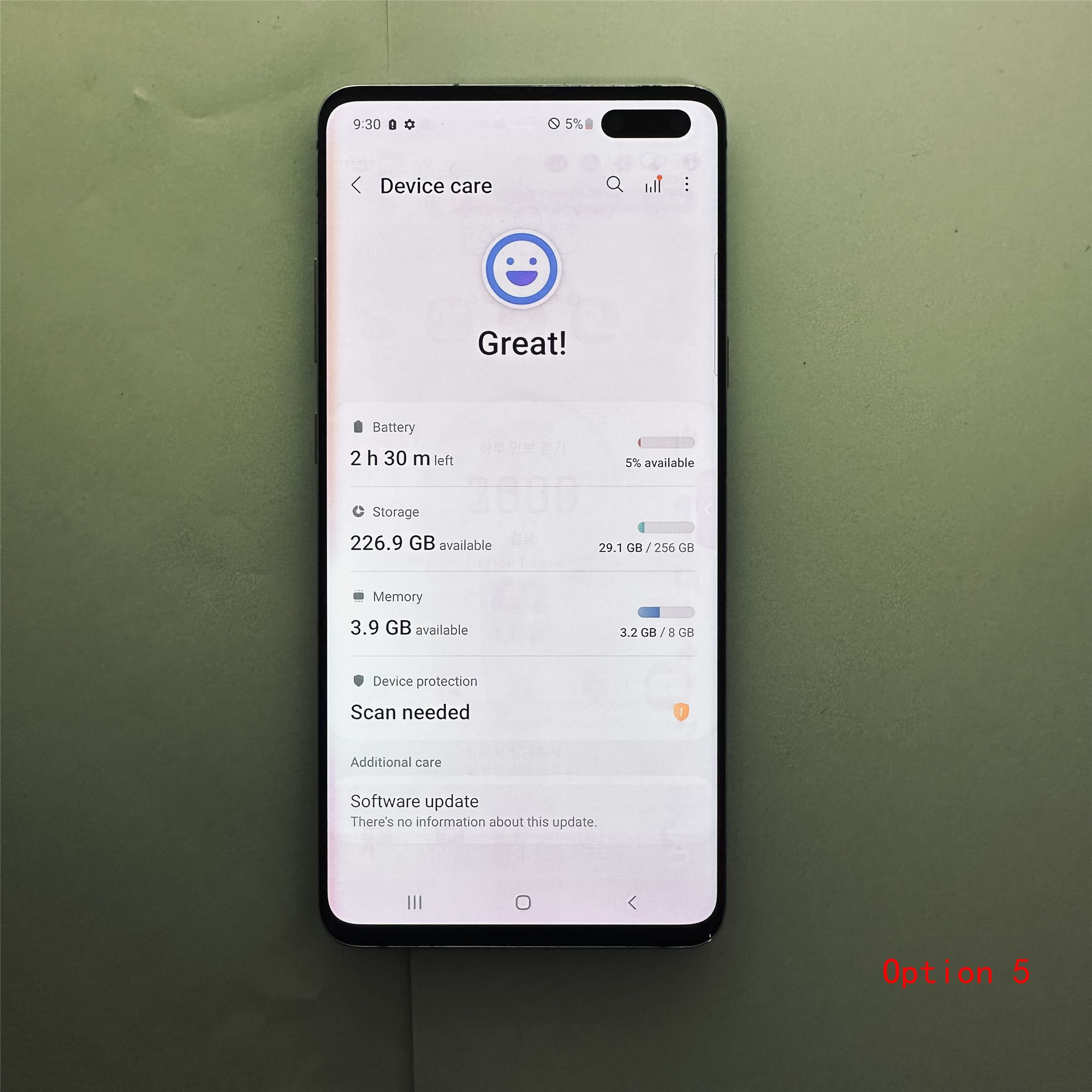 Refurbished Original Samsung Galaxy S10 5G Unlocked Smartphone 8GB+256GB/512G Cellphone 6.7 inch 16MP+10MP