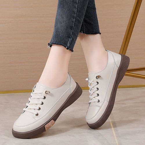 fuxing Women's Leather Shoes women sneakers shoes