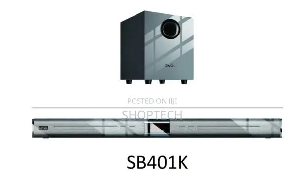 Ailyons 2.1CH Sound Bar Mini Home Theater System Multimedia Sound Speaker System Subwoofer SB401K Woofer