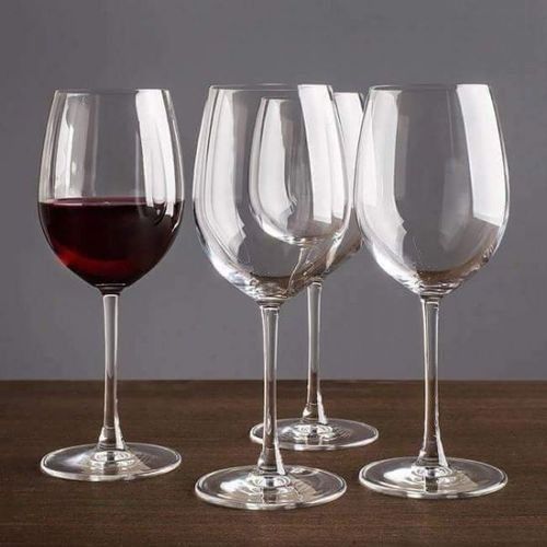 6pcs of 180ML Quality Wine Glasses From Redberry Deli Glassware Wine Glass Crystal Clear Glass