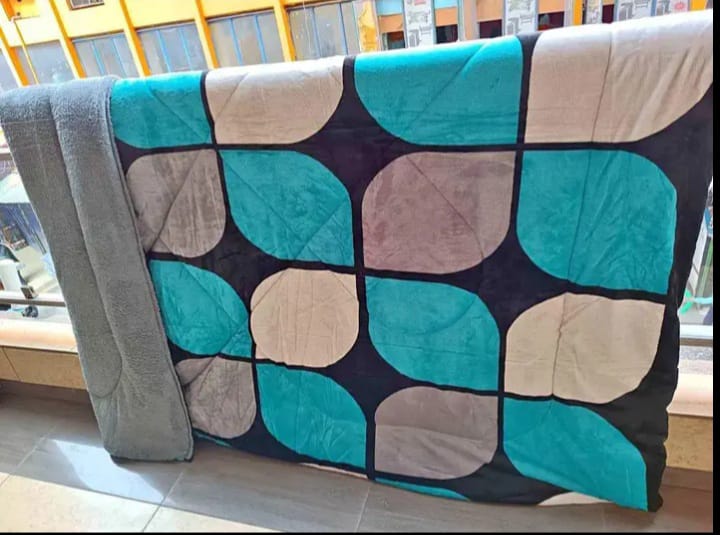 Single 5*6 Woolen Duvet  Warm and  Soft All Season Blanket for Kids & Adults  Cozy Bedding in Assorted Colors Ideal for Cold Nights No Bedsheet and No Pillow Cases