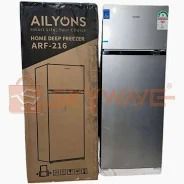 Ailyons ARF-216  216 Litres Double Door Refrigerators  Energy Efficient Direct Cool Refrigerator Keeps Food, Fruits and Drinks Fresh and Cold Fridge