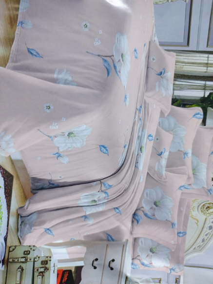 4 pc Bedsheets (✨2 pcs bedsheets ✨2 pcs pillow cases )