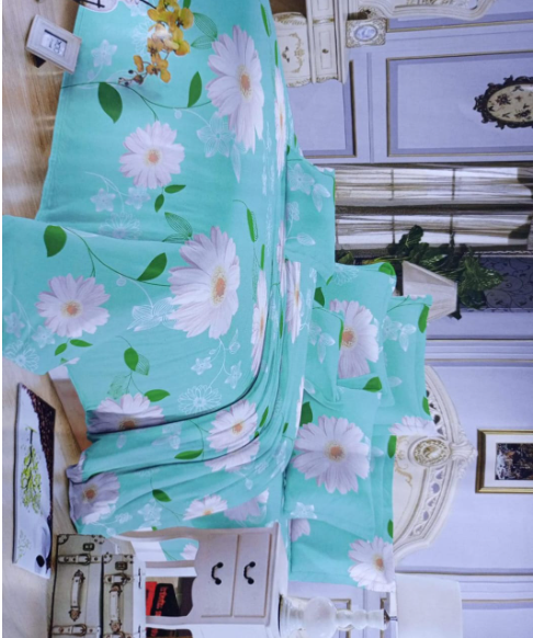 4 pc Bedsheets (✨2 pcs bedsheets ✨2 pcs pillow cases )