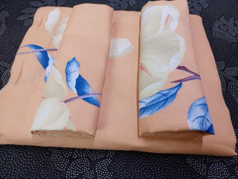 4 pc Bedsheets (✨2 pcs bedsheets ✨2 pcs pillow cases )