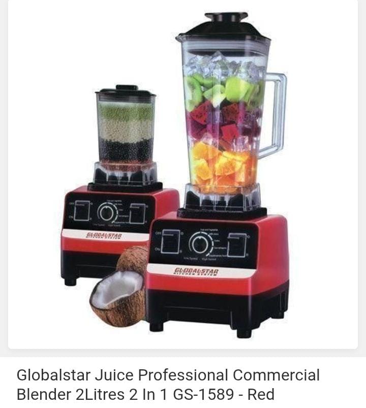 [ GRAB IT AT LOW PRICE+ ADDED OFFERS 🤩🤩✨ !!! ]Globalstar star  2in1 blender  commercial