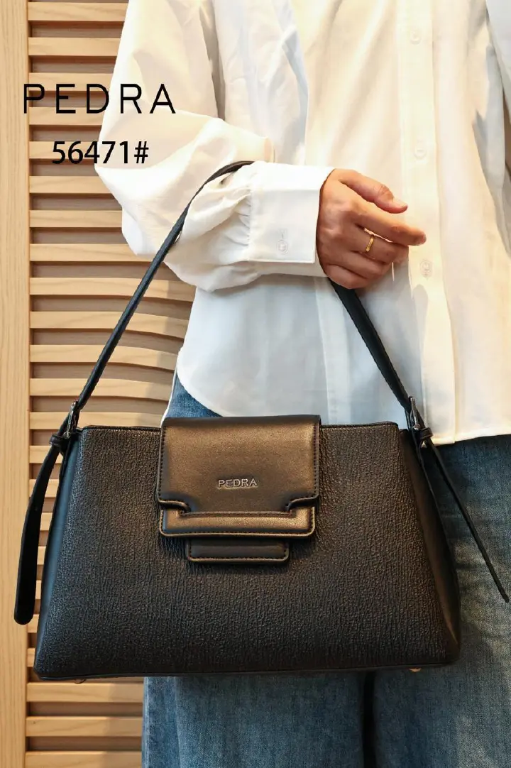 [🔥HOT DEALS 🔥 🥑🌽ONLY AT KILIMALL !!! ]PEDRA Elegant Women’s Handbag – Structured PU Leather Top Handle Bag – 36131#