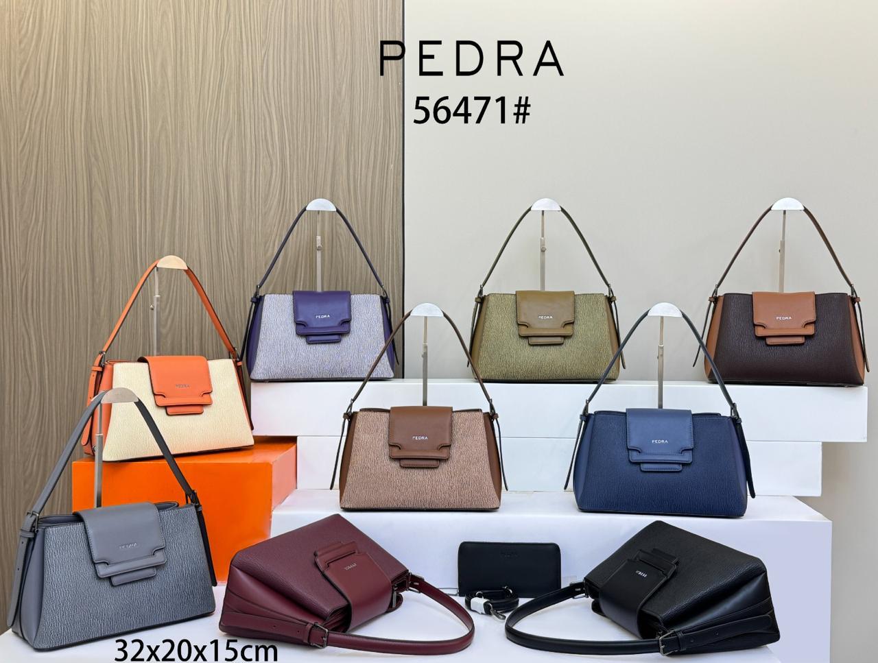 [🔥HOT DEALS 🔥 🥑🌽ONLY AT KILIMALL !!! ]PEDRA Elegant Women’s Handbag – Structured PU Leather Top Handle Bag – 36131#