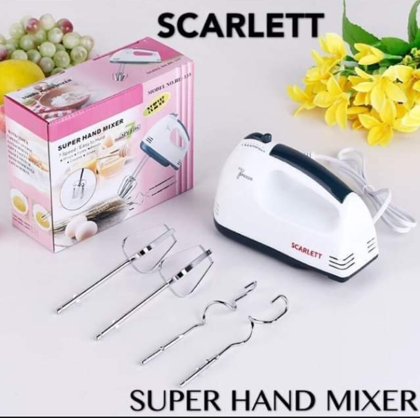 Portable Small Electric Hand Mixer – Lightweight Mini Kitchen Mixer for Baking & Cooking