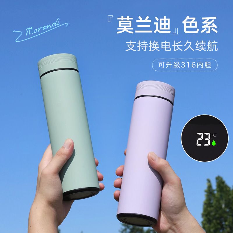 Office Home Gift Stainless Steel Insulation Cup Tea Water Separation 316 Food Grade High Appearance Female Cup Water Cup Customization