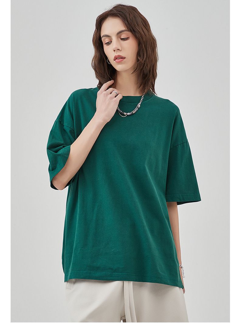 ARTIE Men's Clothing | 2025 New 275G Heavyweight Washed and Distressed Men's T - shirt, Pure Cotton Loose Streetwear Men's T - shirt