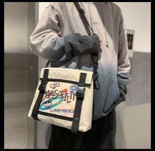 Men's Cross - body Trendy Bags, Street - style Canvas Bags, Cross - body Bags for College Students' Classes, Women's Fashionable and Casual Shoulder Bags
Supply Category:
Material: Nylon
Shape of the