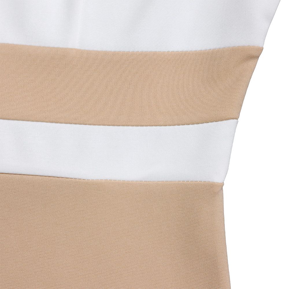 African Plus-Size Women's Clothing 2024 Spring New Style Fashionable and Elegant Commuting OL Five-Finger Sleeve Color-Block Pencil Dress for Foreign Trade
Fabric Name: Polyester
Pattern: Solid color