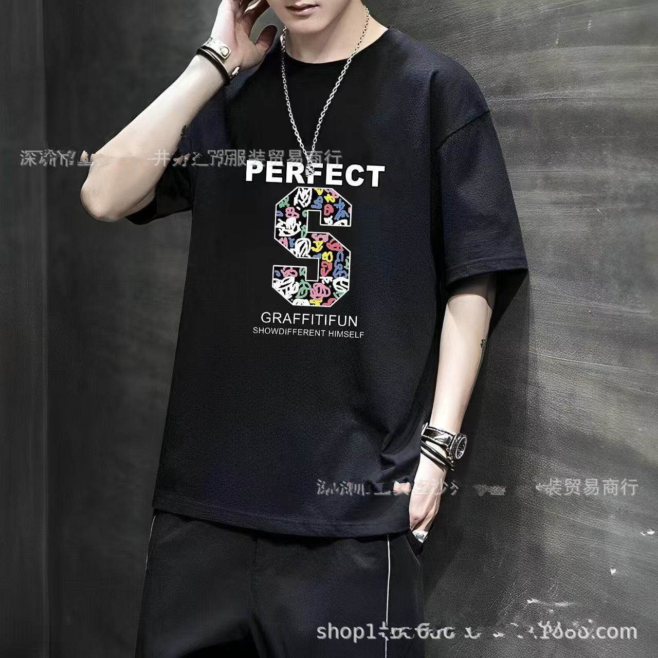 Men's T-shirts for large quantity purchase at low prices. Men's T-shirts for street stalls and night markets. Ultra-cheap wholesale of loose men's T-shirts. No returns or exchanges. High quality