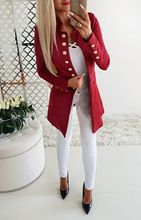New Arrival Fashion Lady Retro Solid Color Suits Jacket Women Long Sleeve Casual Tops Blazers Fit Type
Slim Fit Collar Type Stand-up Collar Sleeve Length Long Sleeves Sleeve Style Regular Sleeves