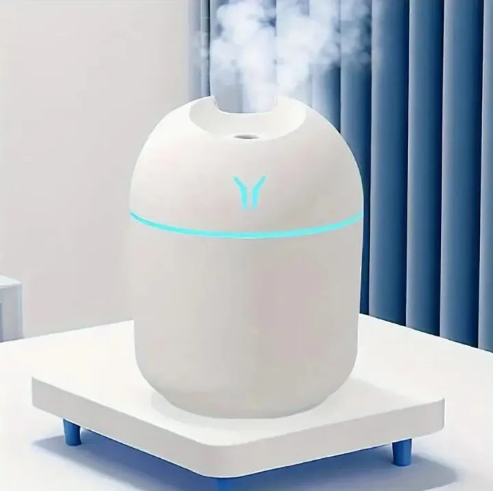 1PC Silent Office and Car Humidifier - Portable Ultrasonic Humidifier for Optimal Air Moisture, Ideal for Office Use and Vehicle
