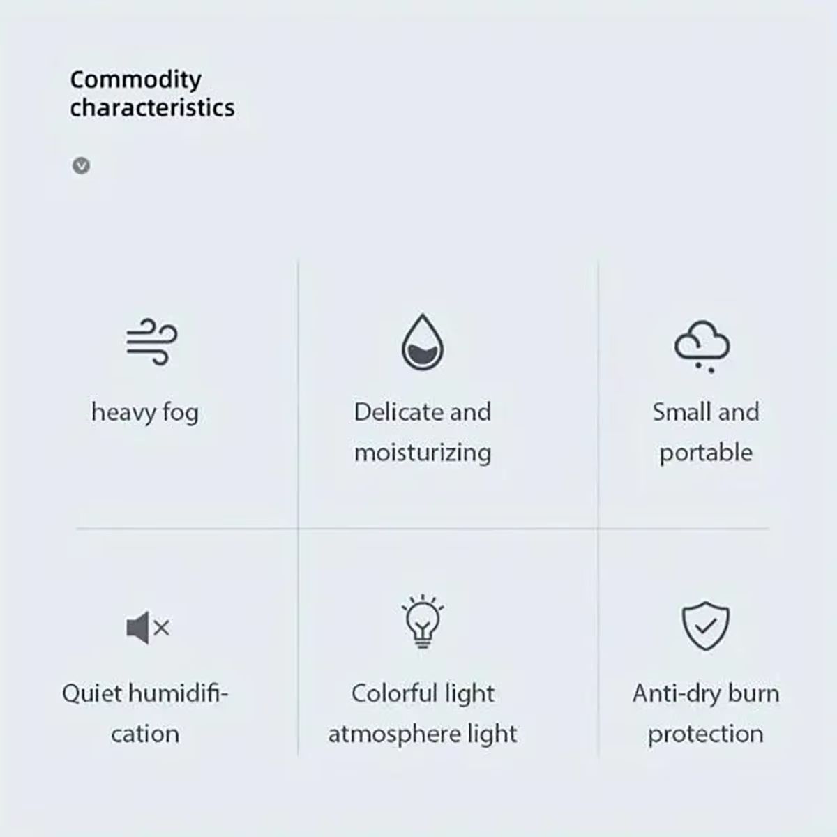 1PC Silent Office and Car Humidifier - Portable Ultrasonic Humidifier for Optimal Air Moisture, Ideal for Office Use and Vehicle