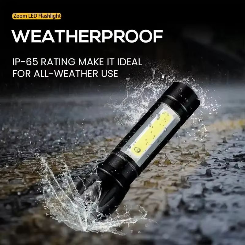 High Power Led Flashlight Portable Rechargeable Spotlights Camping Outdoor Light Lanterna Fishing Lamp Long Lasting Lamps Mini