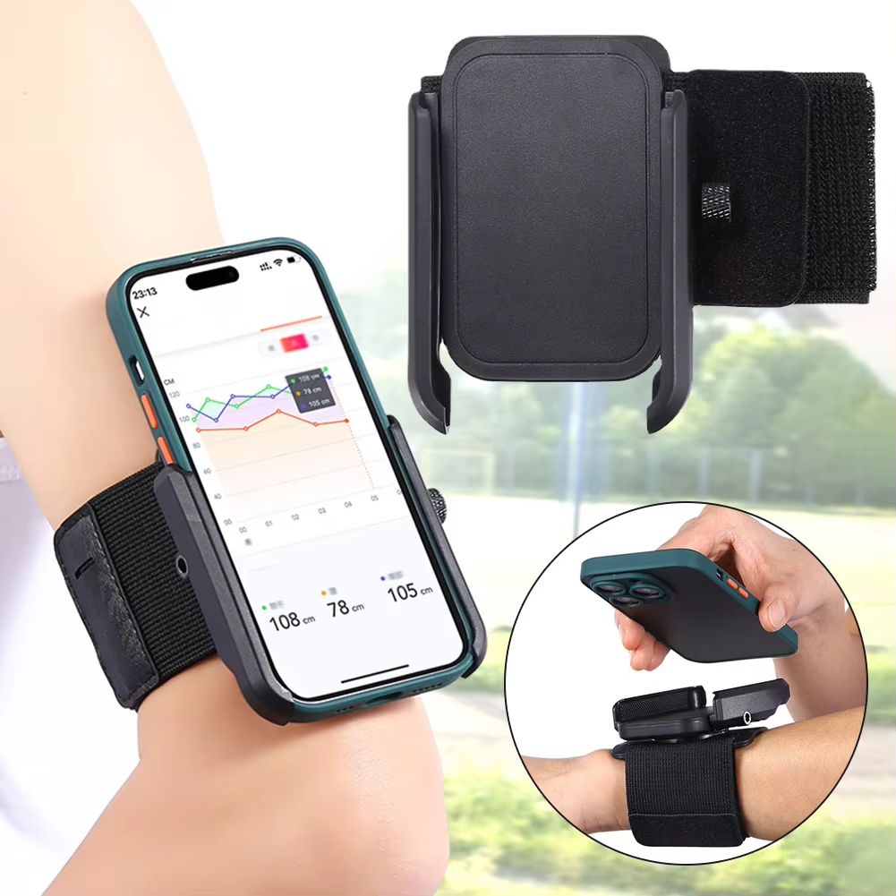 Rotatable Running Armband 360° New Wristband Phone Mount Hiking Biking Walking Portable Anti Slip Armband Mount For Men Women