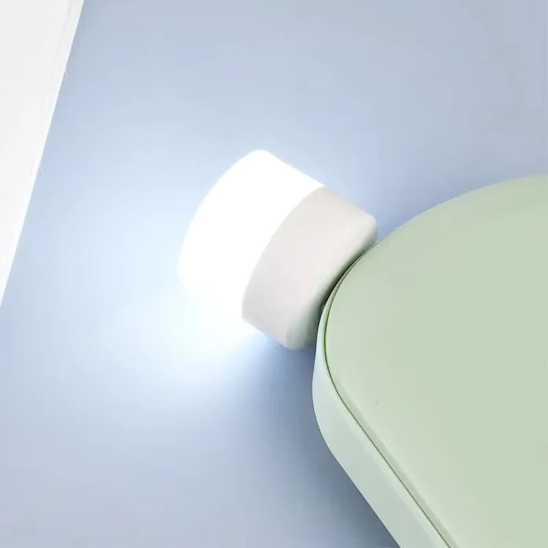 Lots Mini USB Night Light Bulbs Warm White Eye Protection Book Reading Light USB Plug PC Mobile Power Charging LED Lights Lamp