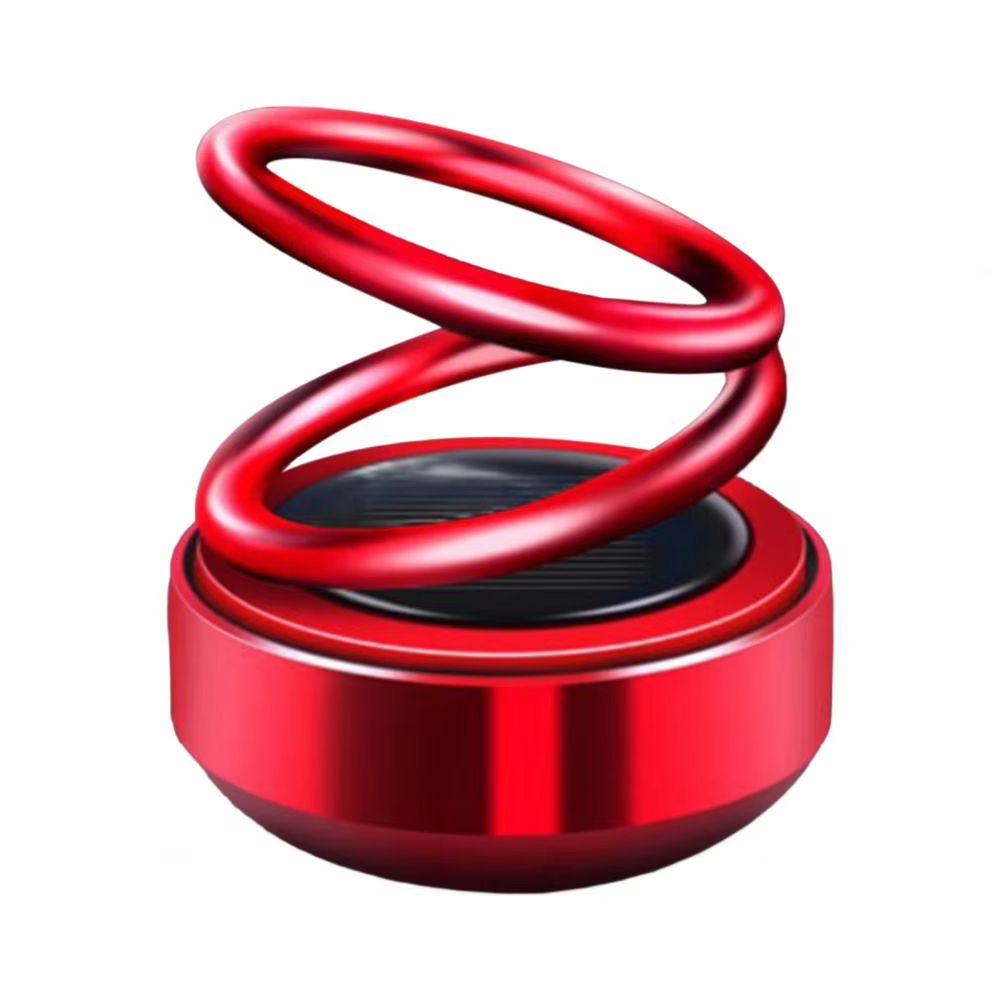 Perfume Ornament for Car Solar Rotating Car Fragrance Diffuser Portable Aromatherapy Ornament for Vehicle Office for Home