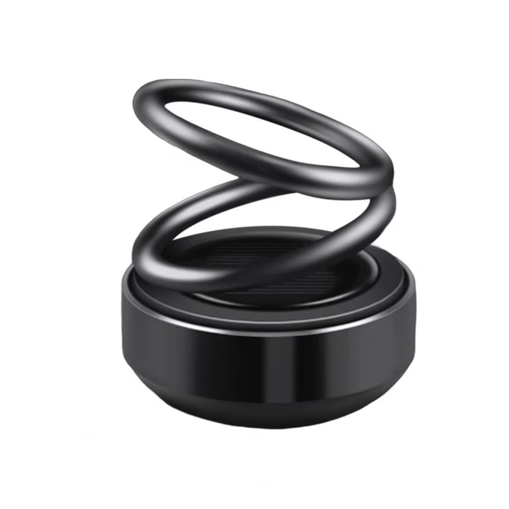 Perfume Ornament for Car Solar Rotating Car Fragrance Diffuser Portable Aromatherapy Ornament for Vehicle Office for Home