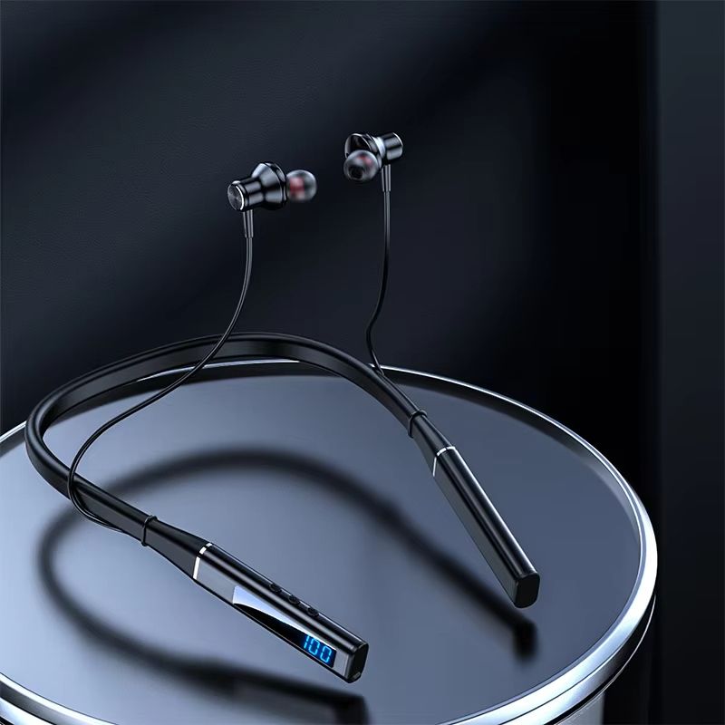 TWS 200 hours Wireless Earphone Bluetooth Magnetic Neckband Headphone IPX5 Waterproof Sport Headset Noise Cancelling Micophone