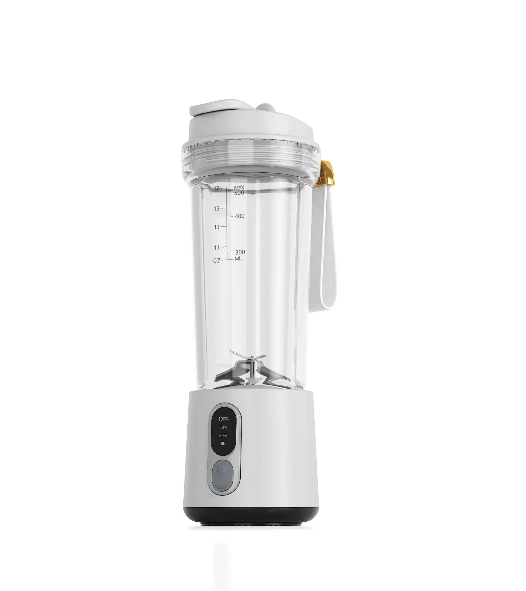 New 180W Portable Juicer Dual-use Juice Cup USB 4000mAh Battery Outdoor Fresh Fruit Blender 4 Blade Smoothie Juices Cup Blender