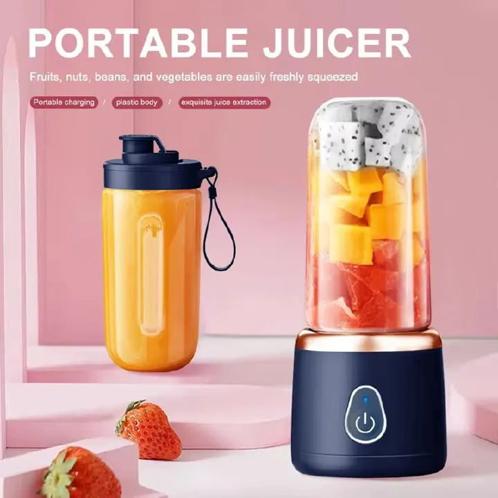 Multifunctional Blender Juicer Portable Electric Small Direct Drinking Juicer Wireless Rechargeable USB Fruit And Vegetable