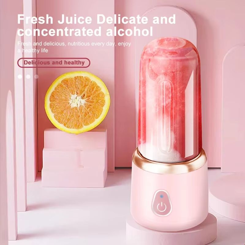 Multifunctional Blender Juicer Portable Electric Small Direct Drinking Juicer Wireless Rechargeable USB Fruit And Vegetable