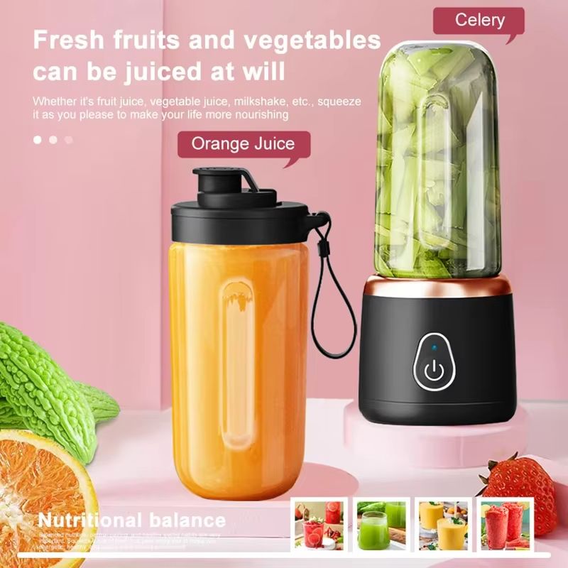 Multifunctional Blender Juicer Portable Electric Small Direct Drinking Juicer Wireless Rechargeable USB Fruit And Vegetable