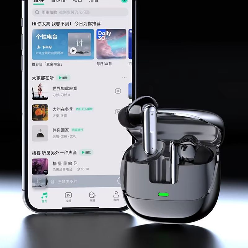 For xiaomi iphone Wireless Earbuds Dolby Audio In-ear With Mic Noise Reduction Bluetooth 5.4 Headphones For Galaxy S24 S23 Ultra