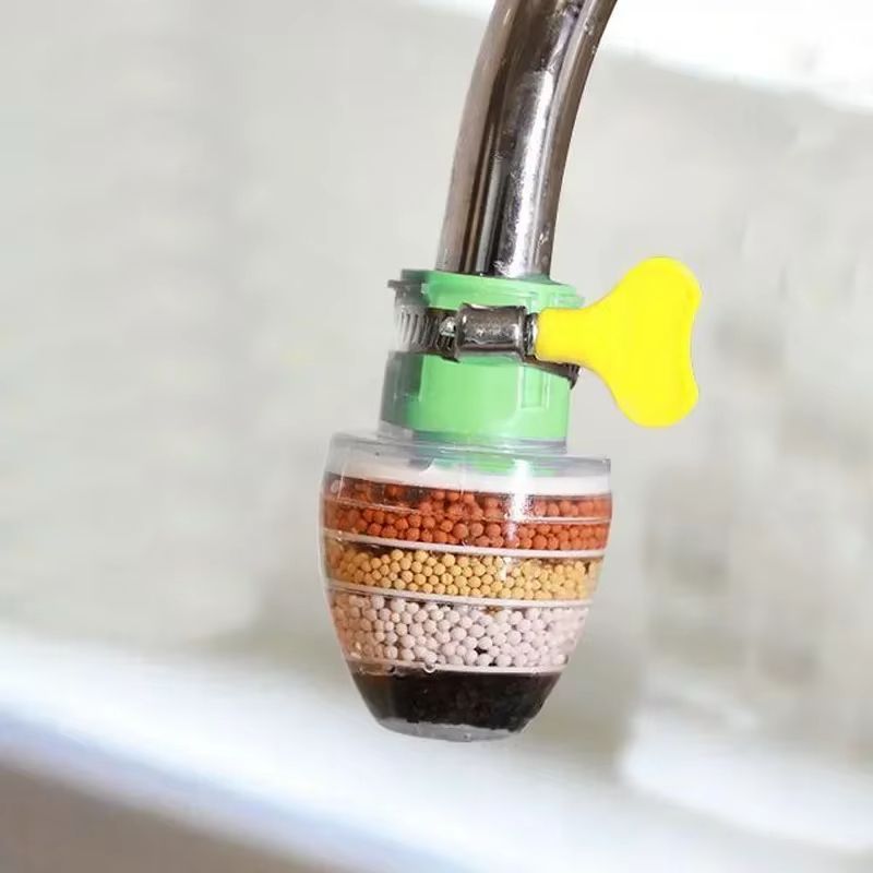 Universal Water Filter 6 Layers Faucet Filter Kitchen Foamer Shower Water Purifier for Bathroom Household Kitchen Accessories