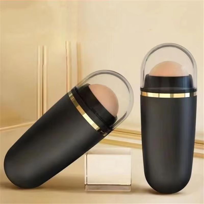 Face Oil Absorbing Roller Volcanic Stone Blemish Remover Face T-zone Oil Removing Rolling Stick Ball Summer Face Shiny Changing