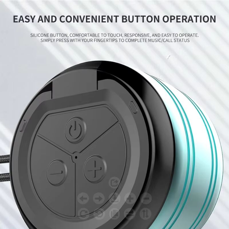 Mini Wireless Bluetooth Speaker Carry It With You or Hang It as a Fashion Accessory on Your Bag Suitable for Outdoor Camping