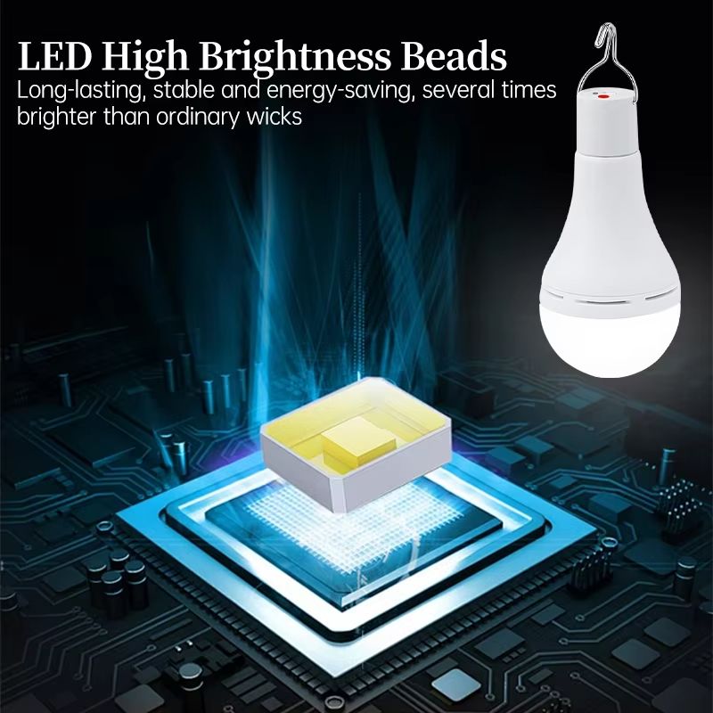 Hanging Solar Light IP68 Waterproof USB Charged Emergency Sunlight Powered Lamp Outdoor Camping Tent Lights Emergency Ligh