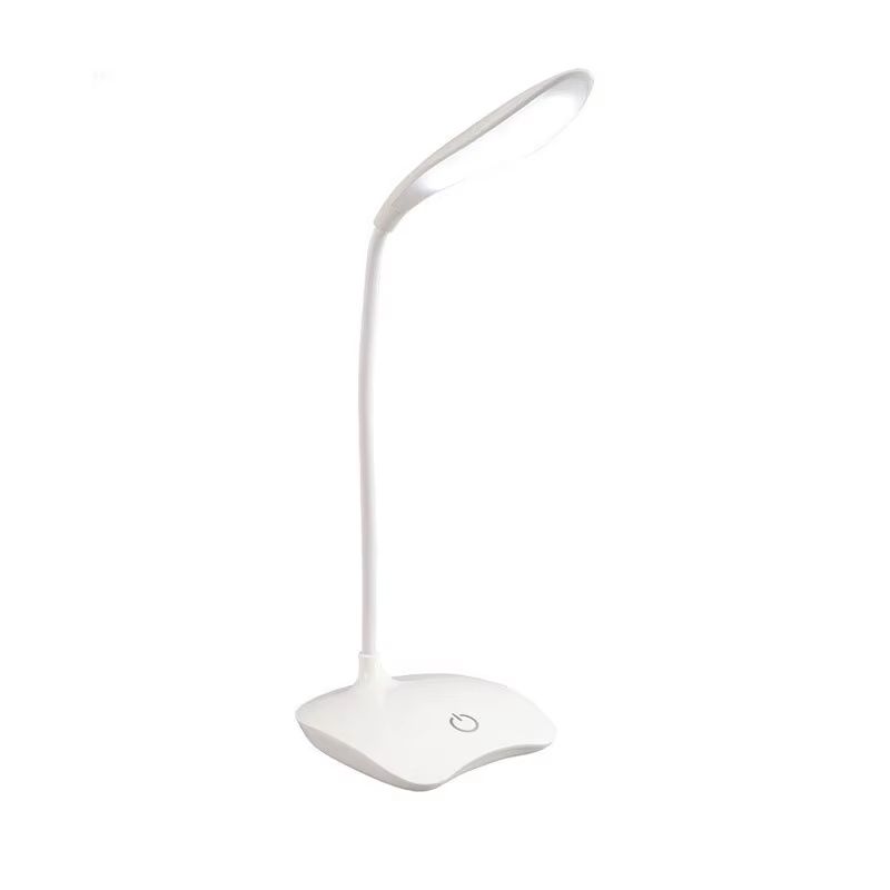 LED Desktop Desk Lamp USB Rechargeable Lighting Eye Protection Room Night Light Bedroom Bedside Student Reading Lamp