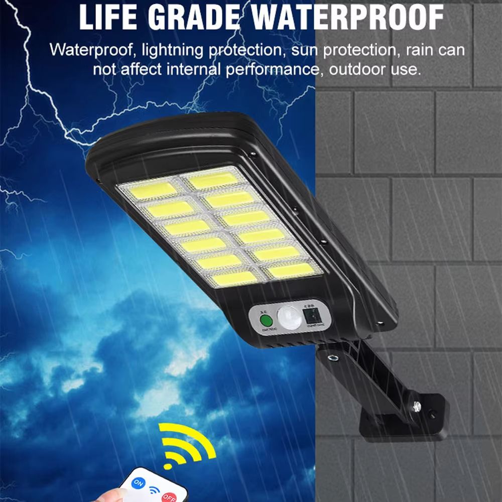7000 Lumens Super Bright Solar Street Lamp Garden Outdoor Security LED COB Path Light Waterproof Motion Sensor Wall Night Lights