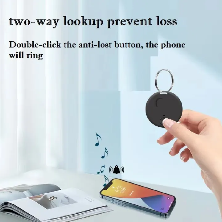 Portable GPS Tracker for Old Men Kid Pet Bluetooth-compatiable 5.0 Mobile App Tracking Smart Anti-loss Device Cat Dog Locator