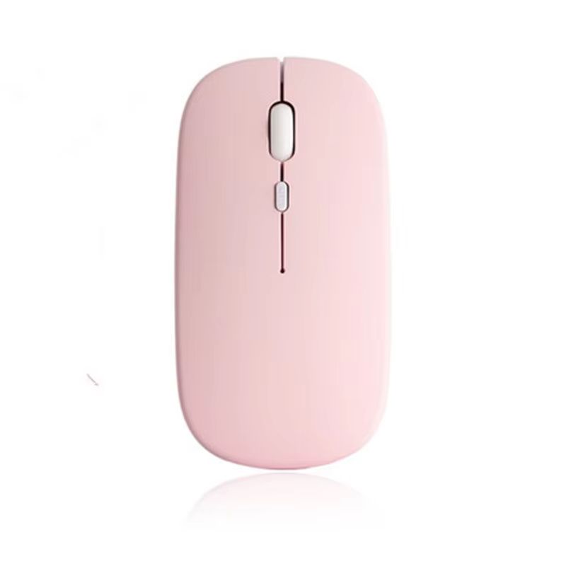 Macaron Rechargeable Wireless Bluetooth Mouse 2.4G USB Mice For Android Windows Tablet Laptop Notebook PC For IPAD Mobile