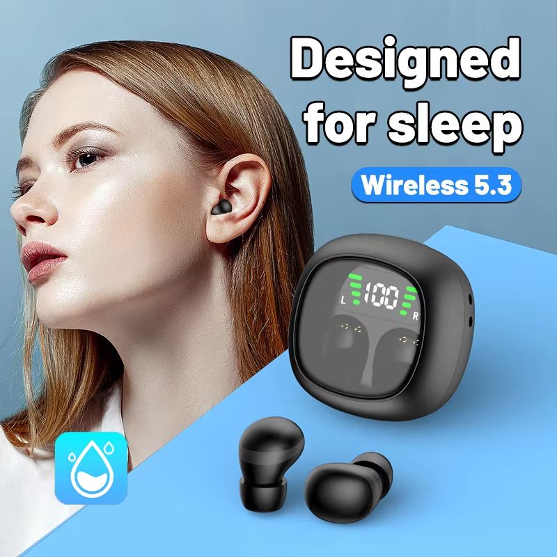 TWS Bluetooth Touch Earphones Sports Earphones Hifi Stereo Gaming Earphones with Microphone, Suitable for Smartphones