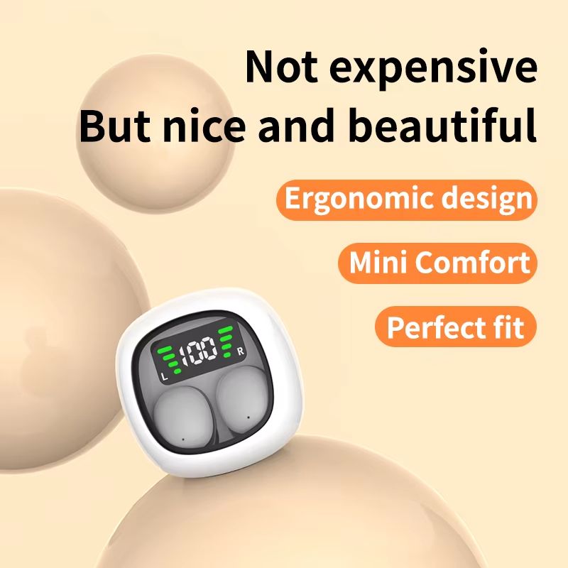 TWS Bluetooth Touch Earphones Sports Earphones Hifi Stereo Gaming Earphones with Microphone, Suitable for Smartphones