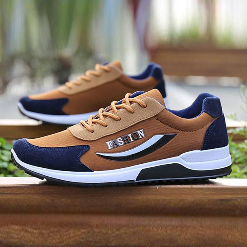 Men's shoes sports shoes Boys running shoes light and wear-resistant students fashion sneakers Driving shoes walking shoes gym shoes