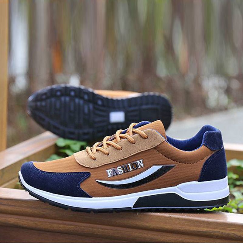 Men's shoes sports shoes Boys running shoes light and wear-resistant students fashion sneakers Driving shoes walking shoes gym shoes