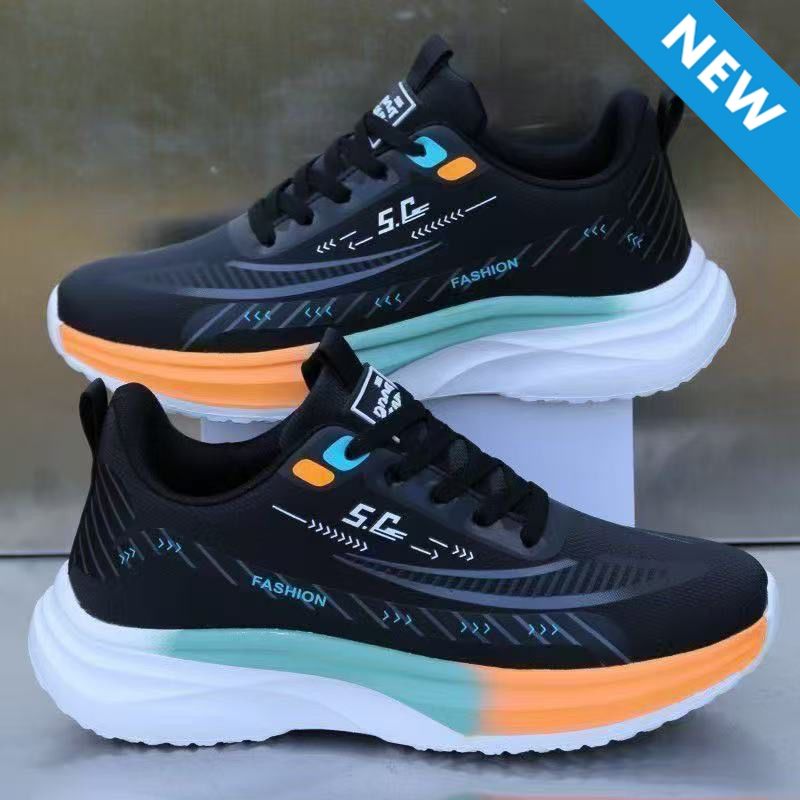 Baldur size 41-44  Men's shoes mesh sneakers casual shoes boy's sports shoes Student's running shoes flying wove athletic shoes Daddy's driving shoes