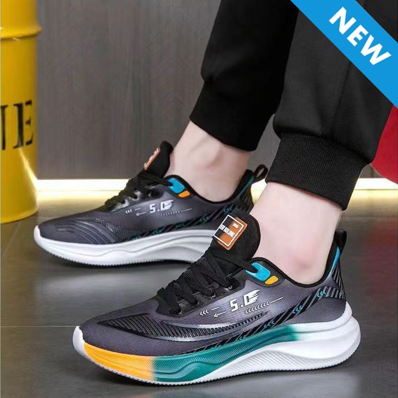 Baldur size 41-44  Men's shoes mesh sneakers casual shoes boy's sports shoes Student's running shoes flying wove athletic shoes Daddy's driving shoes