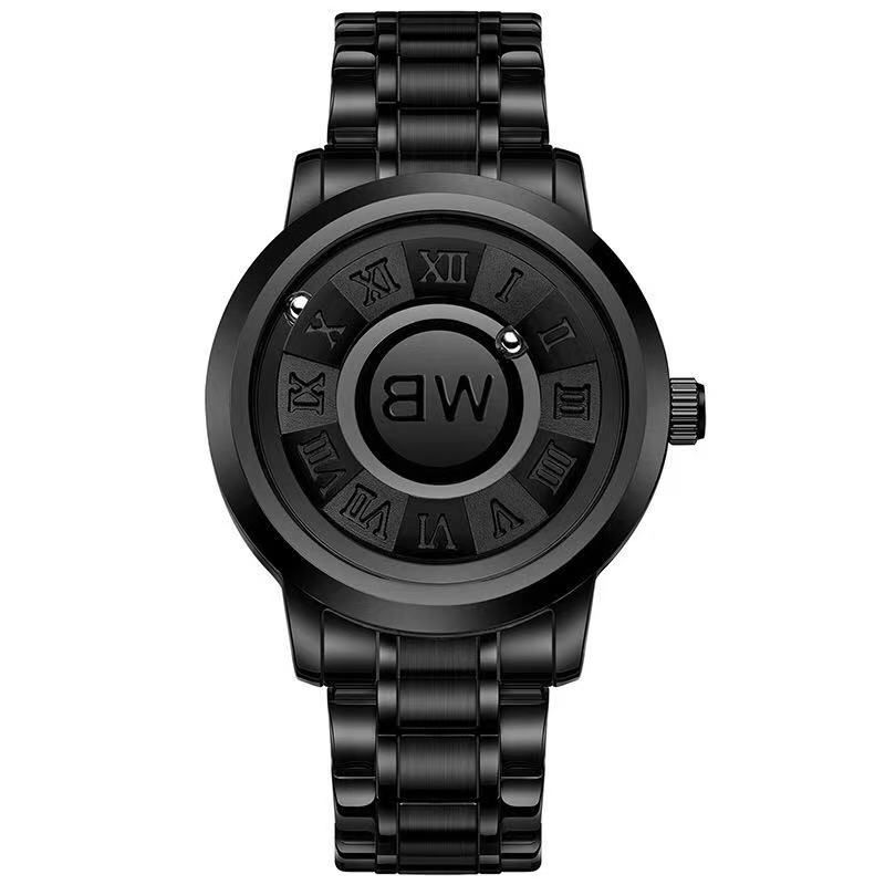 Creative Design Unique Men Wrist Watches 2025 Top Brand Luxury Stainless Steel Band Men Quartz Wristwatches