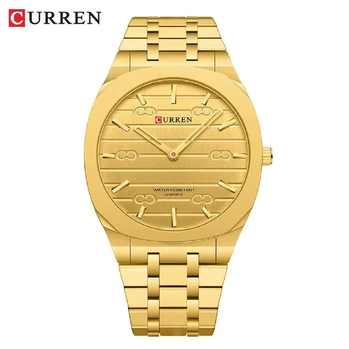 CURREN/Karui 8444 Ultra - Thin Waterproof Square Watch, Business Personality Wristwatch, Men's Watch, Women's Watch